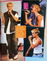 Aaron Carter - singer - 11" x 8" Teen Magazine Pinup Mini Poster Clippin... - $4.94
