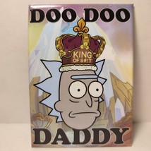 Rick and Morty Doo Doo Daddy Fridge Magnet Official Cartoon Collectible ... - £8.35 GBP