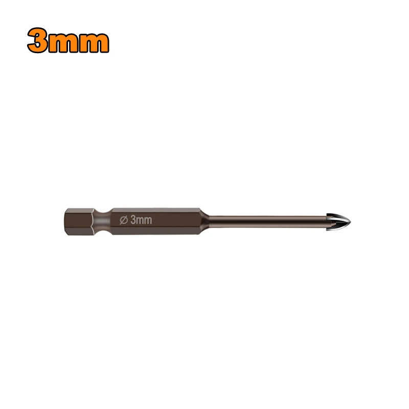 JUSTINLAU Tungsten Carbide Gl Drill Bit Alloy Carbide Point with 4 Cutting Ees T - £129.34 GBP