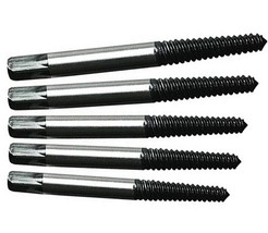 5 PC SCREW STUD REMOVER EXTRACTOR DAMAGED REMOVES BOLT &amp; SCREWS EASY OUT... - $8.63