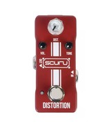 SCURU DISTORTION Guitar/Bass Effect Pedal DIST/VOL/TONE High Gain Amps D... - $31.51 CAD