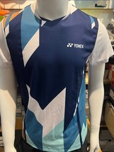 YONEX Men&#39;s Badminton Short Sleeve T-Shirt Top Sports [95/US:XS] NWT 221TS035M - £37.56 GBP