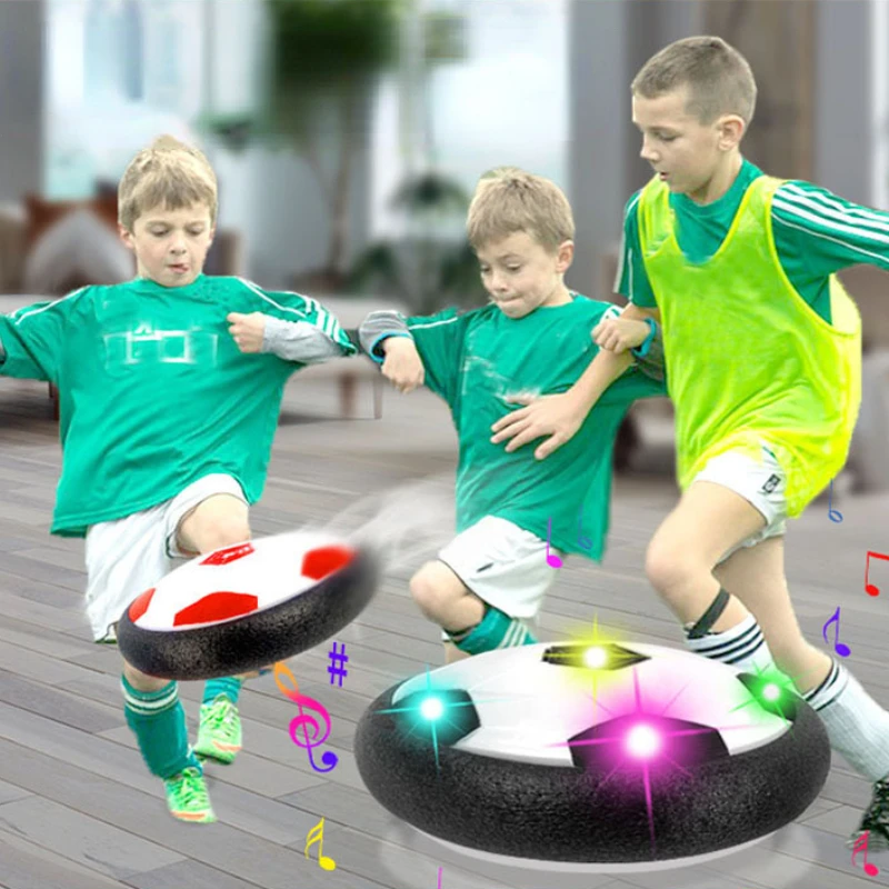 Kids Levitate Suspending Soccer Ball Baby Toys Air Cushion Floating Foam - £10.63 GBP+