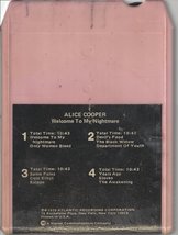 Alice Cooper - Welcome To My Nightmare - 8-Track - £13.37 GBP