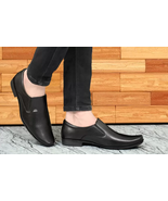 Formal shoe for men black Slip On For Men  (Black) - £19.69 GBP