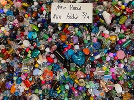 *~200~Piece Glass Loose Beads*7oz+ Bulk Mixed Lot #1 Craft Jewelry!!! - £13.90 GBP