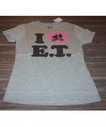 WOMEN&#39;S TEEN JRS I LOVE E.T. The Extra-Terrestrial T-shirt SMALL NEW w/ ... - $19.80