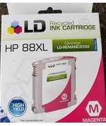 HP88XL LD RECYCLED INK CARTRIDGE LD-REMANC9392 MAGENTA, NIB - $28.06 CAD