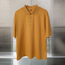Ping Collection Golf Shirt Mens Medium Papaya Color Polo Short Sleeve Co... - $14.84