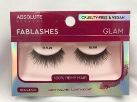 Absolute Ny 100% Human Hair Remy Fablashes Nothing But Drama Eyelashes ELFL29 - £2.07 GBP