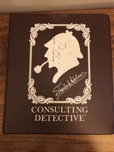 Vintage Rare Sherlock Holmes Consulting Detective Game Binder Clues *READ* - £13.34 GBP