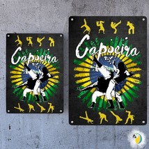 Brazil Capoeira Tin Sign • Afro Brazilian Fight Sport Dance Metal Print ... - $18.56+