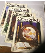 &#39;87 &#39;88 &#39;89 Cross Stitch &amp; Country Crafts Magazine Back Issues Patterns ... - $282.14 MXN