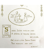 All That Glitters 1906 Wise Sayings Print 6 x 4&quot; MilIicent Sowerby DWZ3D - $28.18 CAD