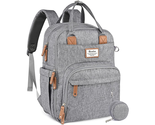 Diaper Bag Backpack, Multifunction Travel Back Pack, Waterproof and Styl... - $68.96