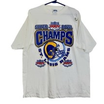 Super Bowl Xxxiv 2000 Champs St Louis Rams Sz X-Large New Y2K - £17.42 GBP