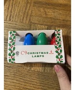 C9 Christmas Lamps (MISSING 1 BULB) - $6.81