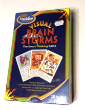 $4 Think Fun Visual Brain Storms The Smart Thinking Game Educational 200... - £8.55 GBP