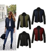 Size: Medium,Color: Classic Black - Chic Babe Bomber Jacket In Quilted S... - $123.07 CAD