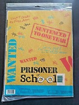 Vintage 1988 Prisoner of School Book Cover Lot of 2 by Scentex, Inc. NOS... - £6.28 GBP