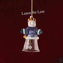 LENOX Gorham Winter Follies Snowman Bell Ornament (NEW) - £9.56 GBP