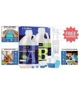 1 Gallon Crystal Clear Epoxy Resin Kit - Self-Leveling, No Bubbles &amp; Hig... - $1,174.57 MXN
