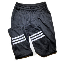 Adidas Climawarm Women&#39;s Medium Athletic Workout Pants Charcoal Gray Sweatpants - £10.19 GBP