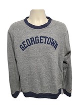 Georgetown University Adult Large Gray Sweatshirt - £26.31 GBP