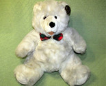 16&quot; CHOSUN GREY TEDDY BEAR HEART TO HEART ORIGINAL TAG PLUSH STUFFED ANI... - $35.10