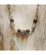 Skull Smoky Quartz Necklace  - $35.00