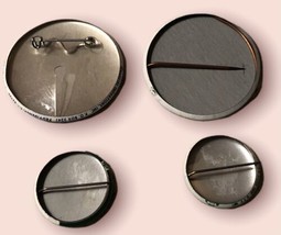 Carter Mondale 1980’s Vintage Pin Pinback Button Set Of 4 - £10.92 GBP