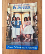 Big Business Poster Vintage Movie Memorabilia Lily Tomlin Bette Midler 1... - $410.07 MXN