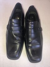Perry Ellis Men’s Portfolio Drexler Black Slip On Loafers with Ultra Foa... - $11.32