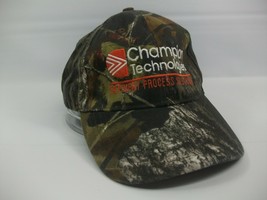 Champion Technologies Refinery Process Solutions Hat Camo Strapback Baseball Cap - £19.95 GBP