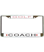 Golf Coach License Plate Frame (Stainless Steel) - $13.99