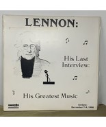 Lennon His Last Interview Greatest Music RADIO SHOW 4 LP&#39;s - $2,773.20 MXN