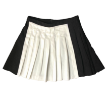 Anthro Akira Chicago Skirt Womens M Black White Skater Tennis Pleated Mi... - £22.34 GBP