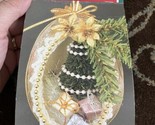 Wang&#39;s Vintage Egg Kit Topiary Tree Ornament Craft Kit Beads Vtg Never O... - $28.76