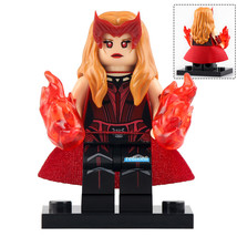 Scarlet Witch (WandaVision) Marvel Superheroes Lego Compatible Minifigure Blocks - £2.39 GBP