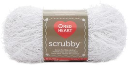 Red Heart Scrubby Yarn Coconut. - £14.03 GBP