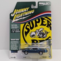 Johnny Lightning 1970 Dodge Coronet Super Bee 1:64 Diecast Dark Blue Pol... - $201.15 MXN