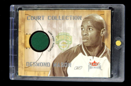 2002 Fleer Premium Court Collection Desmond Mason Game Used Warm-Ups GU Jersey - $2.88