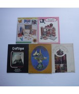 Vintage Craft Project books / booklets Lot of 5 Making Homely Things Bea... - $9.49