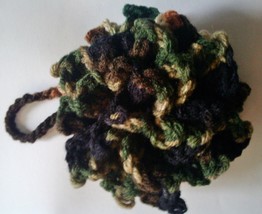 Crochet Pattern 1950B PDF for Leaf Scrubber /Flower Scrubby 3 Variations/3 Sizes - £2.38 GBP