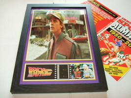 BACK TO THE FUTURE    FILM CELL FRAMED+FREE ALMANAC 8 - £13.54 GBP