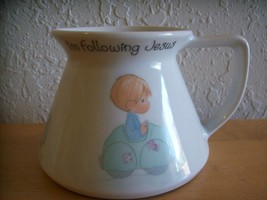 1986 Precious Moments “I’m following Jesus” Travel Coffee Mug  - £17.29 GBP