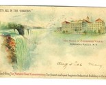 The Home of Shredded Wheat Postcard 1906 Niagara Falls Conservatory - £9.49 GBP