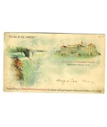 The Home of Shredded Wheat Postcard 1906 Niagara Falls Conservatory - £9.34 GBP