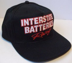 Interstate Batteries Racing Hat Black Snapback Baseball Cap - $14.31