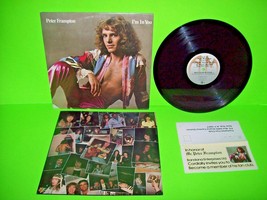 Peter Frampton ‎– I&#39;m In You 1977 Vinyl LP Record Inner Fan Club Flyer Pop Rock - £3.55 GBP